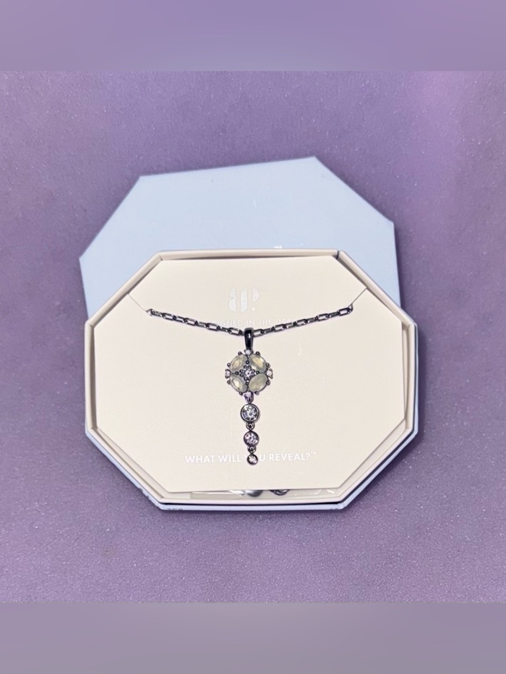 BOMB PARTY | “The Shimmering Floral Key” OG Necklace